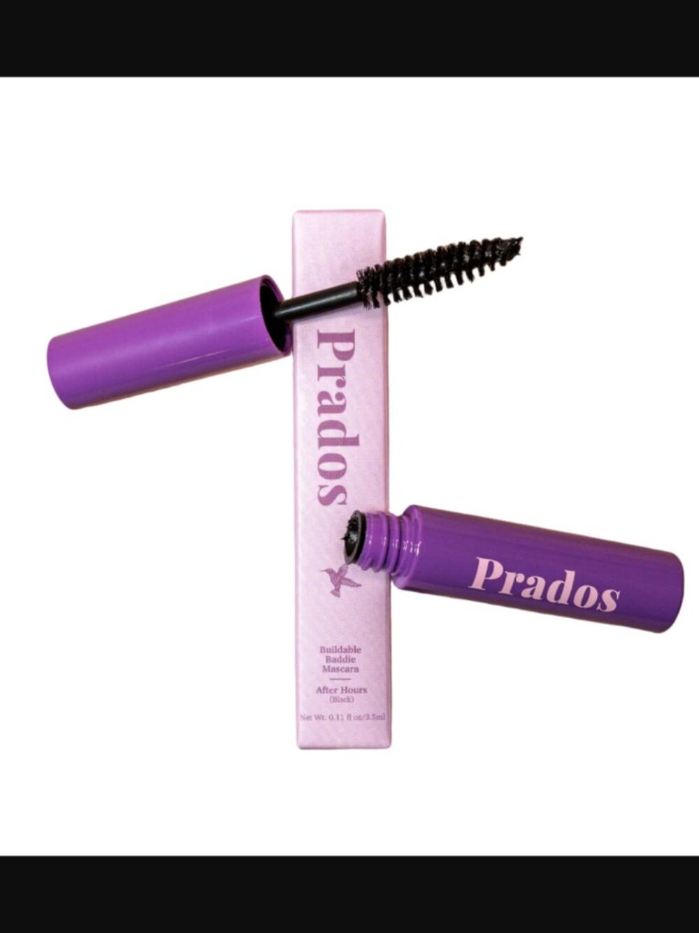 🌈4/$20 NIB Prados Baddie Original Buildable Mascara BBM! After Hours Black